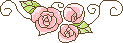 roses decorative divider